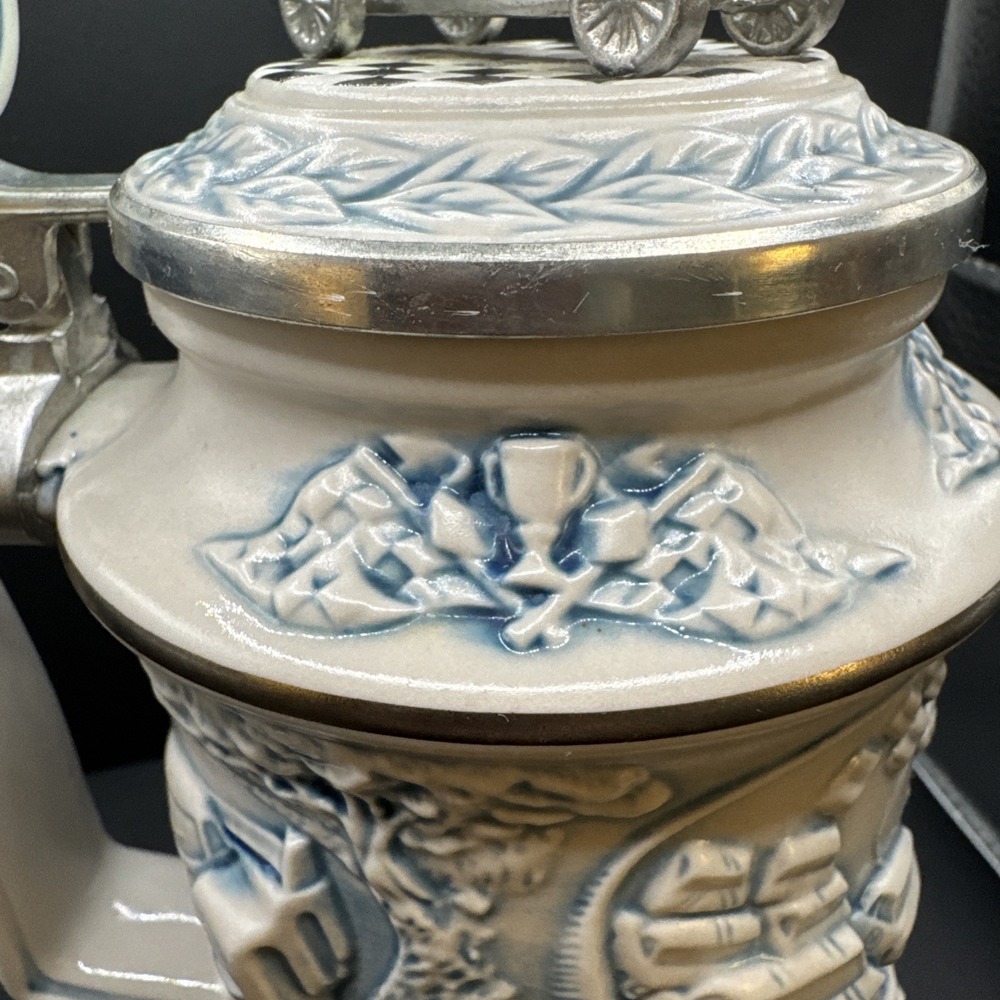 Handcrafted Racing Car Stein by Avon - Picture 7 of 13